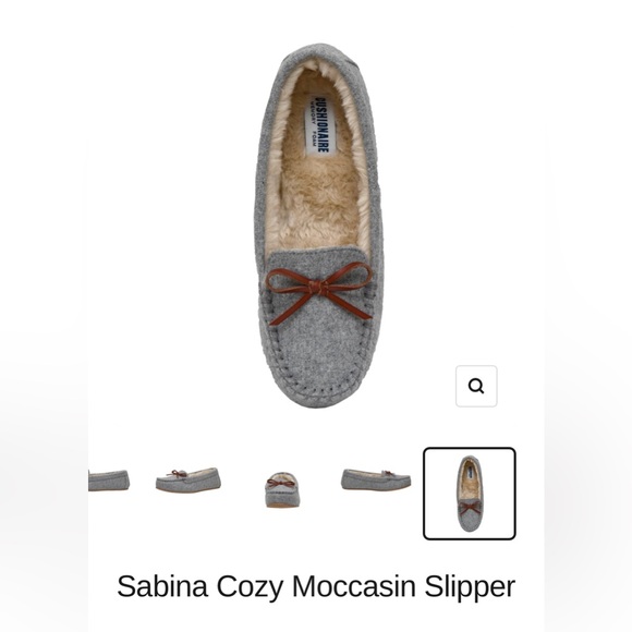 Sabina Cozy Moccasins Slippers - Picture 2 of 4